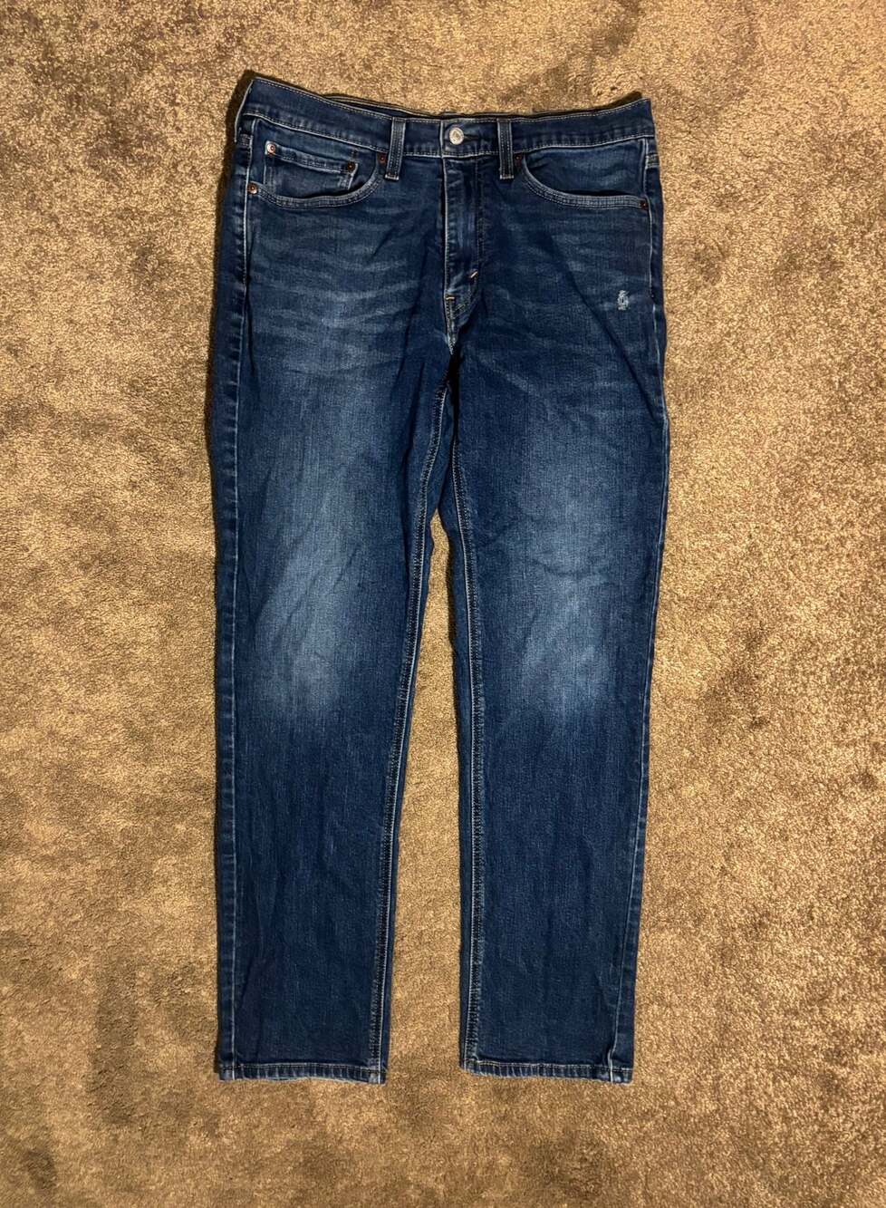 Levi’s 541 Jeans Mens 34x34 Blue Denim Custom Tapered Dark Wash